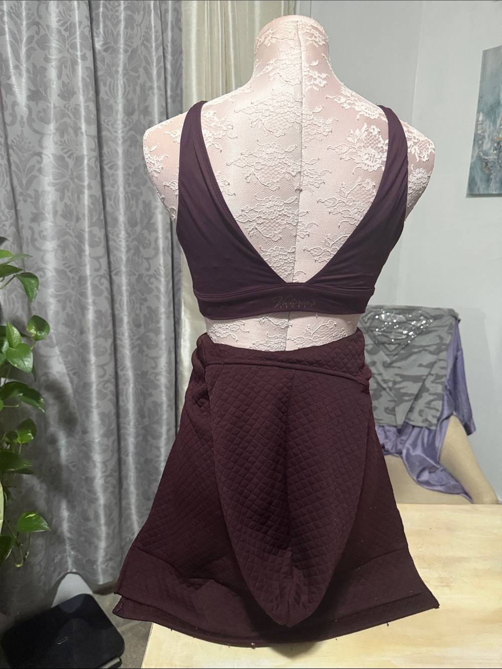 Victoria's Secret Deep Plum Plunge Bralette